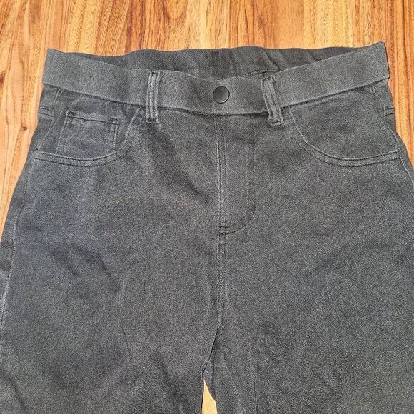 Dark Gray Stretchy Jeggings Womens Size Medium - Picture 3 of 5